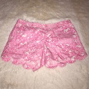 Lilly Pulitzer Buttercup Shorts in She's A Fox!